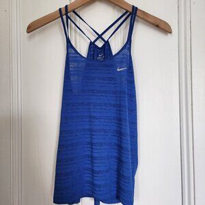 Nike Dri-Fit Women’s XS Blue Athletic Tank Top / Workout Shirt